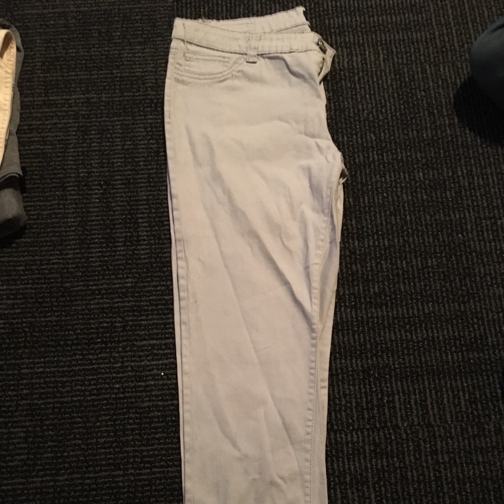 Gray Capri Pant